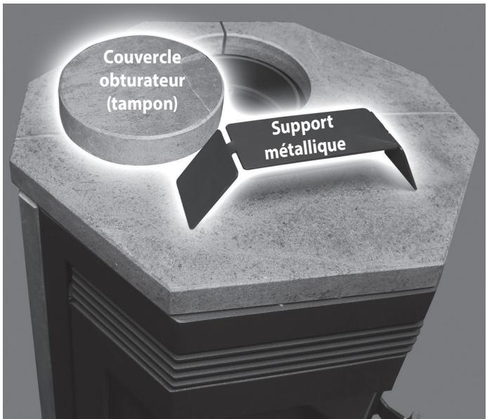 JUSTUS Baltrum 5 D II - Support métallique couvercle obturateur - 1