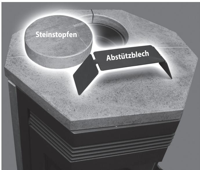 JUSTUS Faro W+ 2.0 - Abstutzblech Steinstopfen - 1