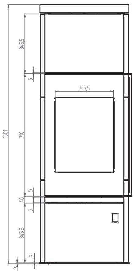 JUSTUS FARO AQUA 2.0 - Feuerraumaksleidung: - 2
