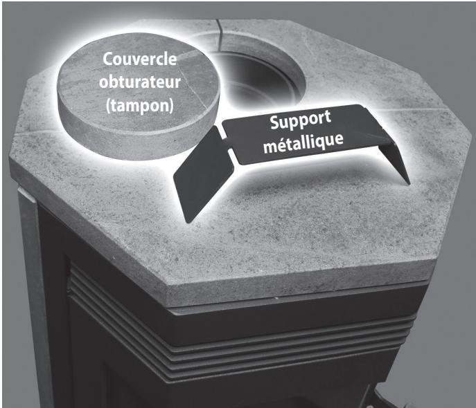 JUSTUS Usedom 5 D II - Support métallique couvercle obturateur - 1
