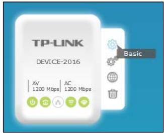 TP-LINK tpPLC - Allumer ou éteindre les DELs - 1