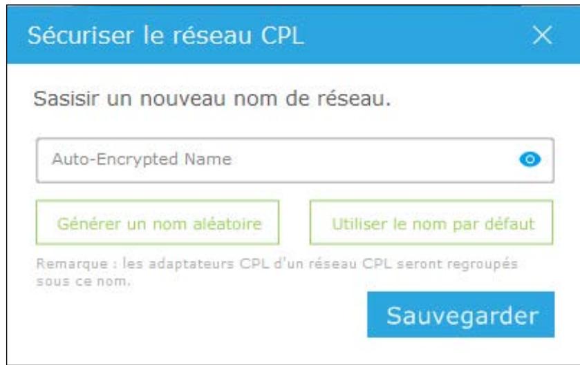 TP-LINK tpPLC - Définir un nouveau nom de réseau CPL - 2