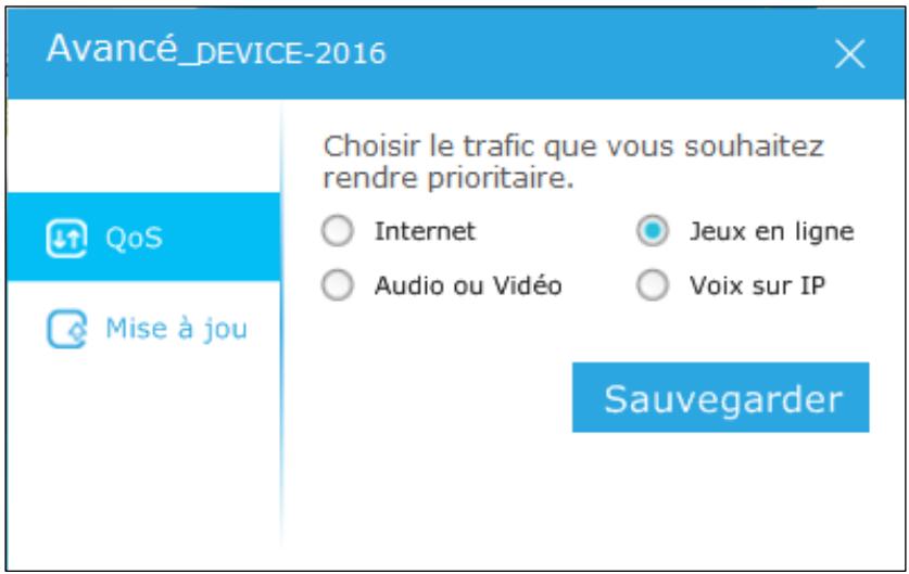 TP-LINK tpPLC - Paramétrer la Qualité de service (QoS) - 2