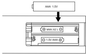 EQUATION FT-2, FR-2 FR - Sustitución de las pilas del mando a distancia. - 2