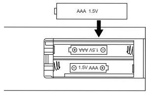 EQUATION FT-2, FR-2 FR - Inlocuii bateriile telecomenzii. - 2