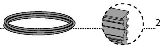 PALRAM LEDRO 4300 - 25 - 2
