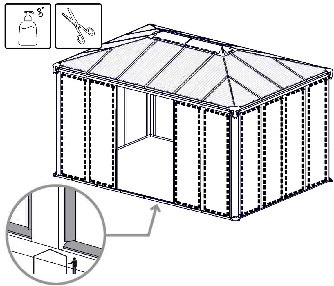 PALRAM LEDRO 4300 - 25 - 4