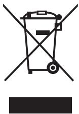 EQUATION FONT, FP-3, FP-3 FR - Postepowanie z urzadzeniami elektrycznymi i elektronicznymi po zakonczeniu eksploataci - 1