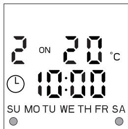 EQUATION FONT, FP-3, FP-3 FR - Napáδειμα: H επιθυμητή δερμοκρασία εἰναι 20°C - 2