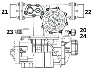 BWT CIRRUS PLUS BWT, A6X - Sluit de hydraulische unit aan - 1