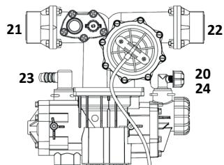 BWT CIRRUS PLUS BWT, A6X - Die Hydraulik anschließen - 1
