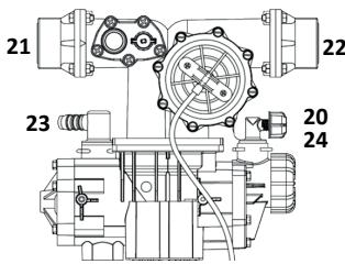 BWT CIRRUS PLUS BWT, A6X - Connect the hydraulic block - 1