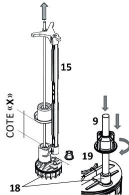 BWT CIRRUS PLUS BWT, A6X - Régler et raccorder le régulateur à saumure (5) - 1