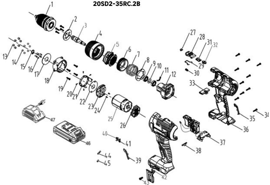 DEXTER 12SD2-25RC.1A 20SD2-35RC.2A 20SD2-35RC.2B - ETTYEH - 2