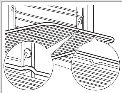 ELECTROLUX EOE6P41Z EOE6P51X KOEDP41X - Grille métallique: - 1