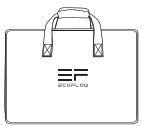 ECOFLOW 220W Bifacial Solar Panel - Contenu de la boite - 1