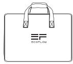 ECOFLOW 220W Bifacial Solar Panel - Contudo della confezione - 1