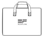 ECOFLOW 220W Bifacial Solar Panel - In the Box - 1