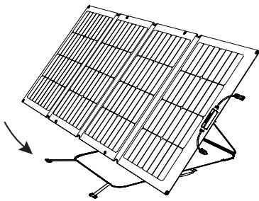 ECOFLOW 220W Bifacial Solar Panel - When using this product, please ensure that the front side of the panel is facing the sun. - 3