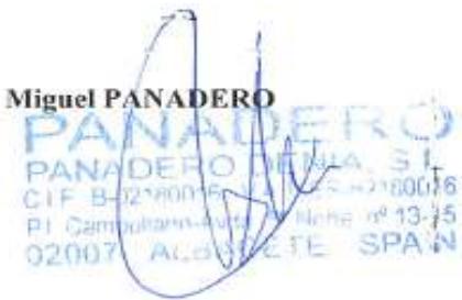 PANADERO NEVADA - FOD Volksgezondheid, Veiligheid van de Voedselketen en Leefmilieu, Directoraat-generaal Leefmilieu - 1