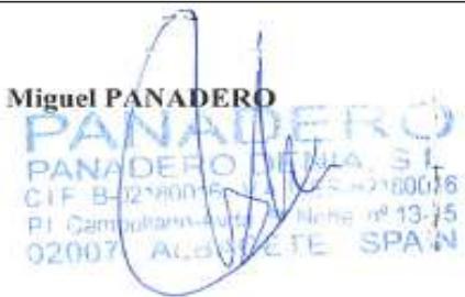 PANADERO NEVADA - SPF Santé publique, Sécurité de la Chaîne alimentaire et Environnement, Direction générale de l'Environnement - 1