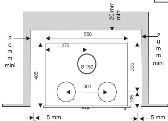 SUPRA NEO 55 E - Air de combustion raccordé - fixer la buse (fig. 2.1) - 3