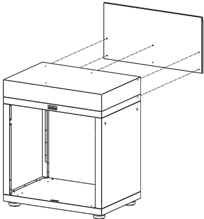 LEMARQUIER MC803ECE13 - Attention: Ne pas serrer les vis au maximum pour laisser de la liberté à la porte. - 7