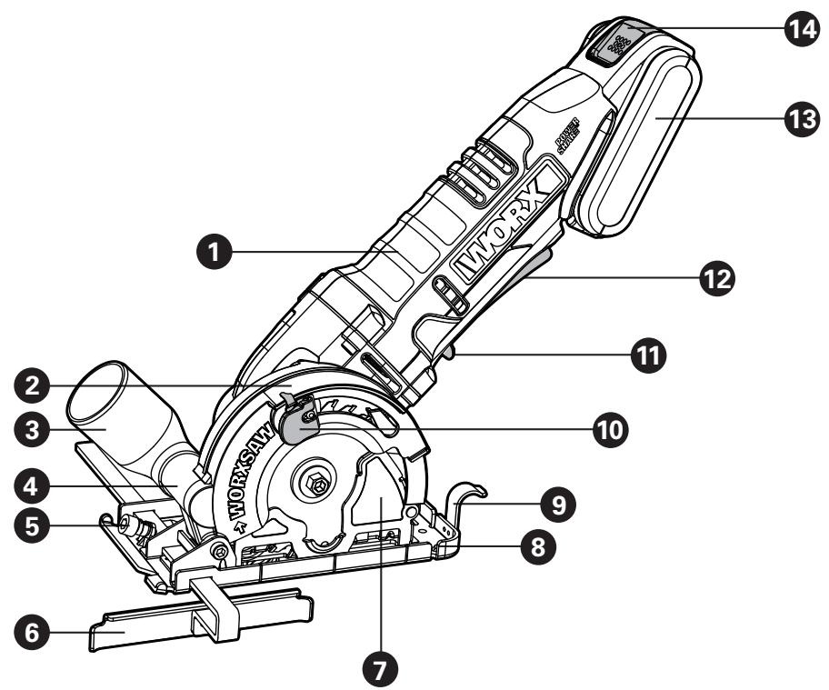 WORX WX527 WX527.9 - 1