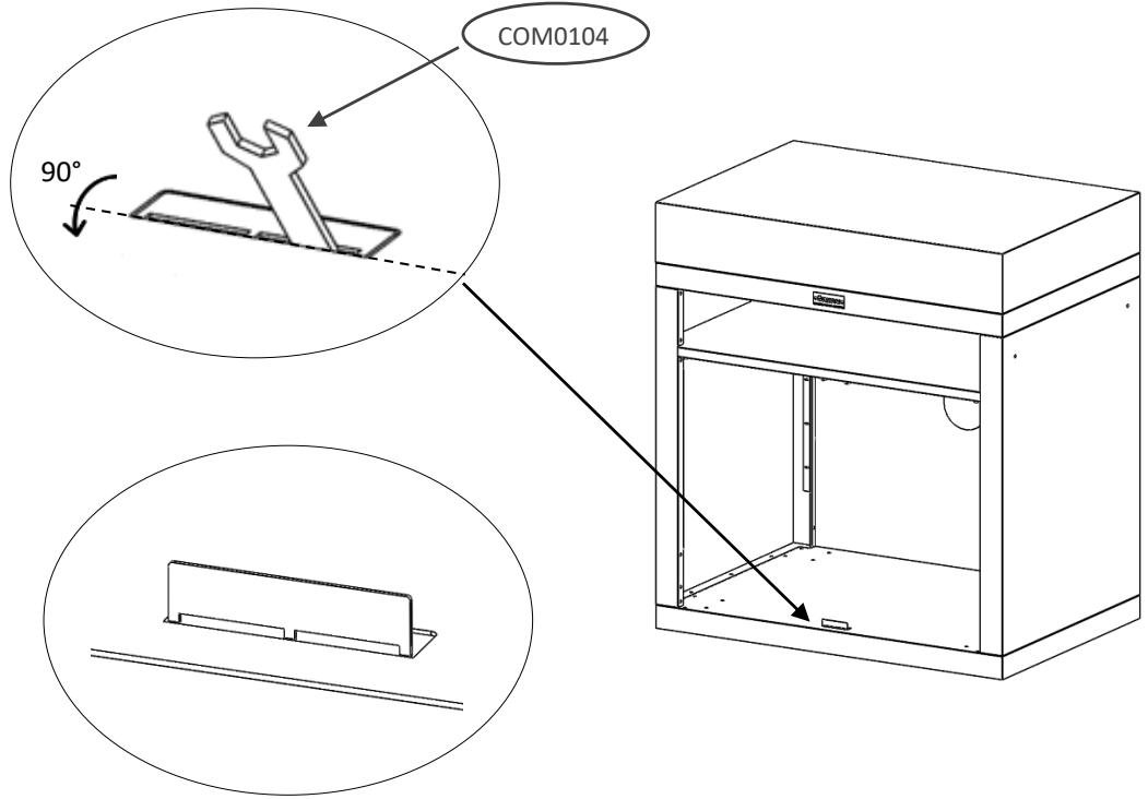 LEMARQUIER . MC802ECE13 - MC802ECD - A partir de cette étape serrer les vis / écrous avec les clés fournies - 2