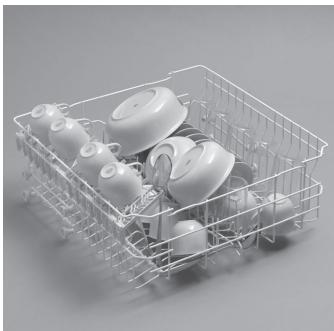 CANDY CDIN2D350PB - Cesto superiore (fig. 3) - 1