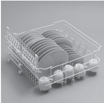 CANDY CDIN2D350PB - Using the upper basket - 5