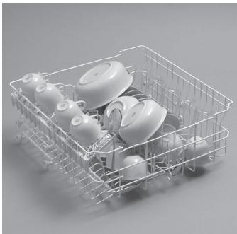 CANDY CDIN2D350PB - Using the upper basket - 7