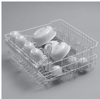 CANDY CDIN2D350PB - Utilisation du panier supérieur - 7