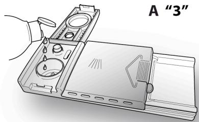 CANDY CDIN2D350PB - Regolazione del brillantante (da 1 a 6). - 1