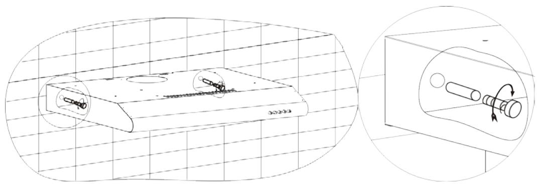 CANDY CFT610/5X, CFT610/4W, CFT610/4N, CFT610/5S - INSTALLATION (Wall Mounting) - 2