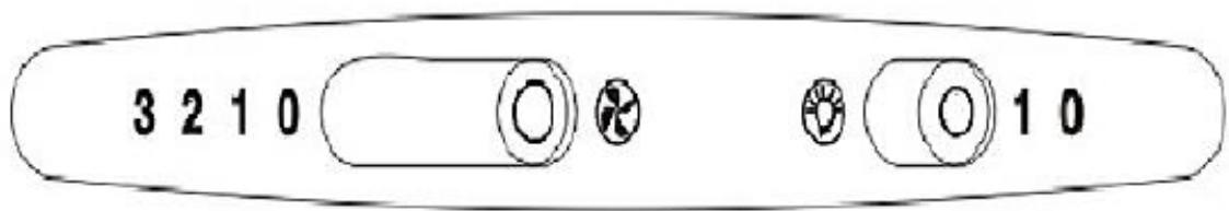 CANDY CFT610/5X, CFT610/4W, CFT610/4N, CFT610/5S - Funcionamente de la luz - 1