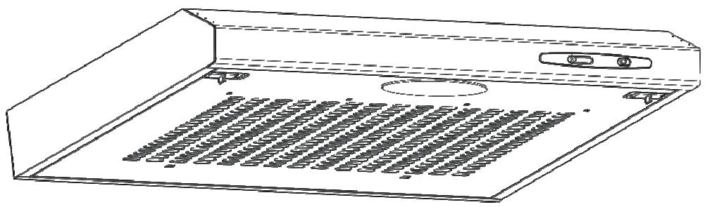 CANDY CFT610/5X, CFT610/4W, CFT610/4N, CFT610/5S - Hotă pentru aragaz Manual de instrutiuni - 1