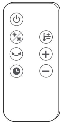 OLIMPIA SPLENDID CALDO SKY - - Teclas de las functions del mando a distancia - 1