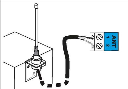SOMFY SLIDYMOOVE 600 - Antenne déportée (option) - 2
