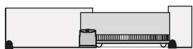 SOMFY SLIDYMOOVE 600 - > Emplacement du moteur - 2
