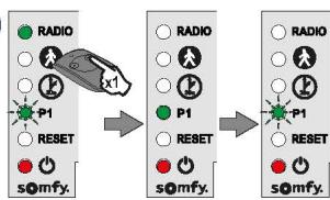 SOMFY SLIDYMOOVE 600 - Pour paramétre la vitesse rapide - 2