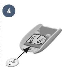 SOMFY SLIDYMOOVE 600 - Changer la pile de la télécommande - 5