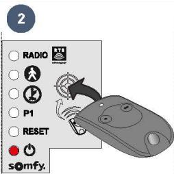 SOMFY SLIDYMOOVE 600 - Telecommande 2 ou 4 touches - 2