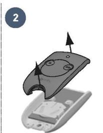 SOMFY SLIDYMOOVE 600 - Changer la pile de la télécommande - 3