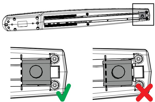 SOMFY EXAVIA STAR XL - ▶ Vérifier la position de la noix - 1