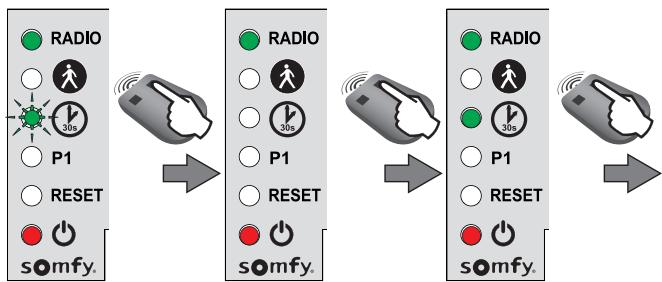 SOMFY EXAVIA STAR XL - ▶ Activer la fermeture automatique - 5