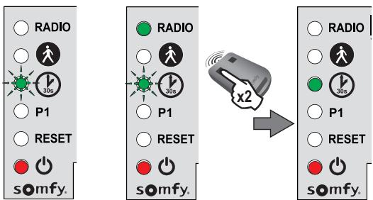 SOMFY EXAVIA STAR XL - ▶ Activer la fermeture automatique - 6
