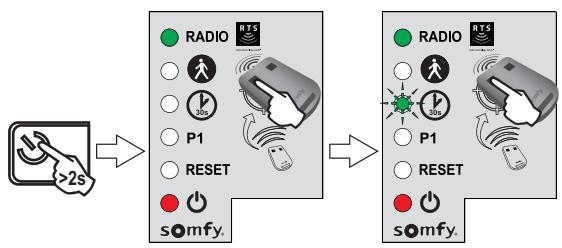 SOMFY EVOLVIA STAR XL - Reconnaissance des cellules par l'électronique du moteur en fonctionnement standard - 3