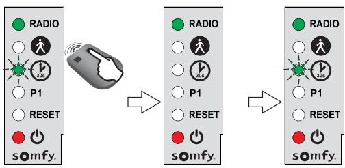 SOMFY EVOLVIA STAR XL - Reconnaissance des cellules par l'électronique du moteur en fonctionnement standard - 5