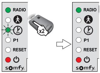 SOMFY EVOLVIA STAR XL - Reconnaissance des cellules par l'électronique du moteur en fonctionnement standard - 7